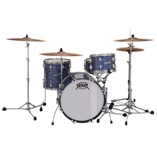Pearl President Deluxe 3pc Drum Set 20/12/14 Ocean Ripple - Drum Center Of Portsmouth
