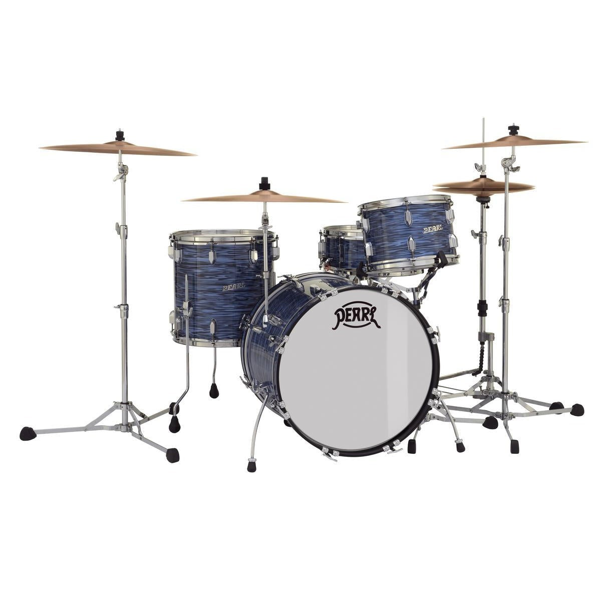 Pearl President Deluxe 3pc Drum Set 20/12/14 Ocean Ripple - Drum Center Of Portsmouth