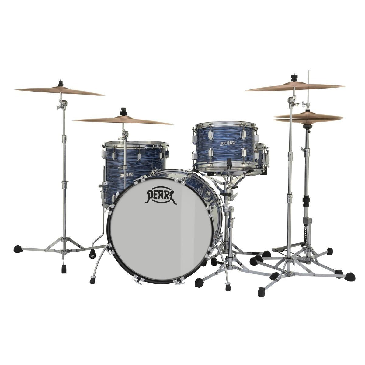 Pearl President Deluxe 3pc Drum Set 20/12/14 Ocean Ripple - Drum Center Of Portsmouth