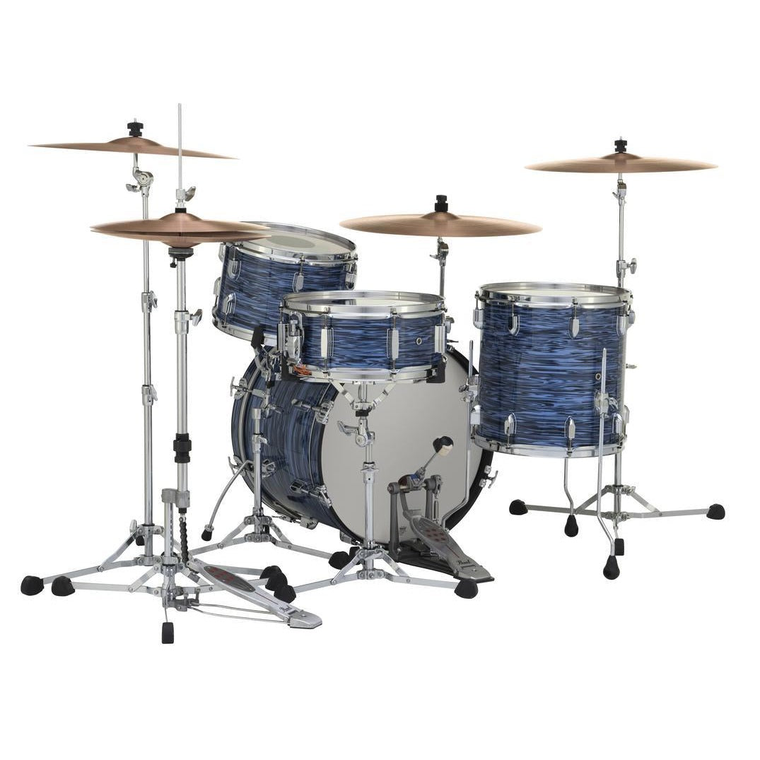 Pearl President Deluxe 3pc Drum Set 20/12/14 Ocean Ripple - Drum Center Of Portsmouth