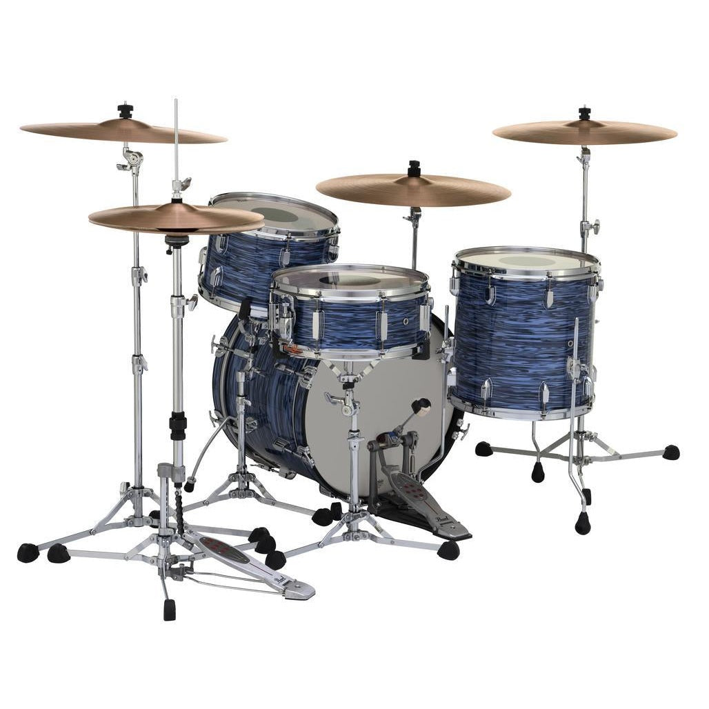 Pearl President Deluxe 3pc Drum Set 20/12/14 Ocean Ripple - Drum Center Of Portsmouth