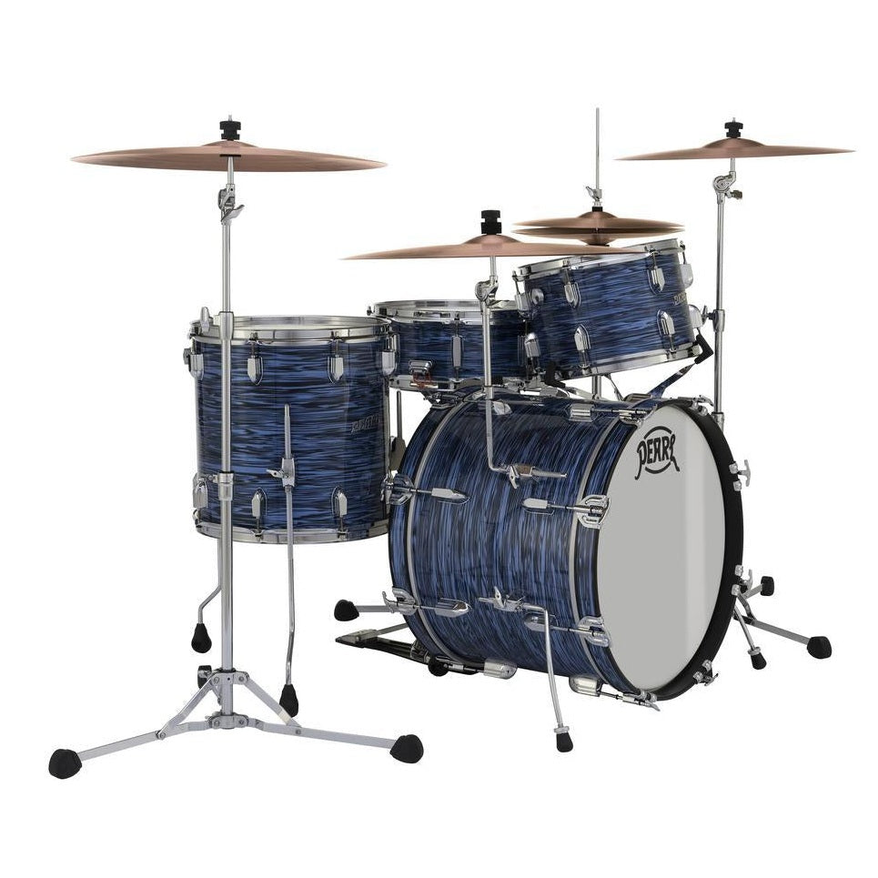 Pearl President Deluxe 3pc Drum Set 20/12/14 Ocean Ripple - Drum Center Of Portsmouth