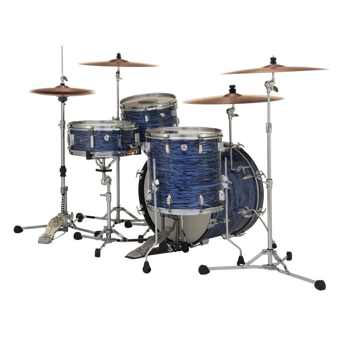 Pearl President Deluxe 3pc Drum Set 20/12/14 Ocean Ripple - Drum Center Of Portsmouth