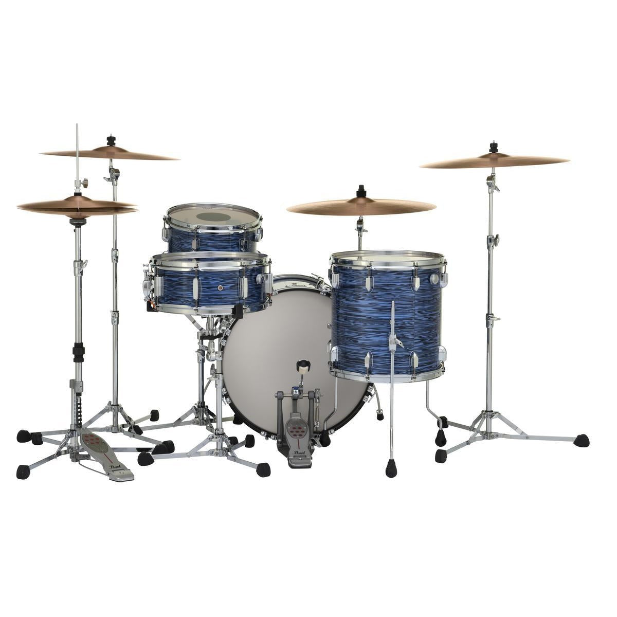 Pearl President Deluxe 3pc Drum Set 20/12/14 Ocean Ripple - Drum Center Of Portsmouth