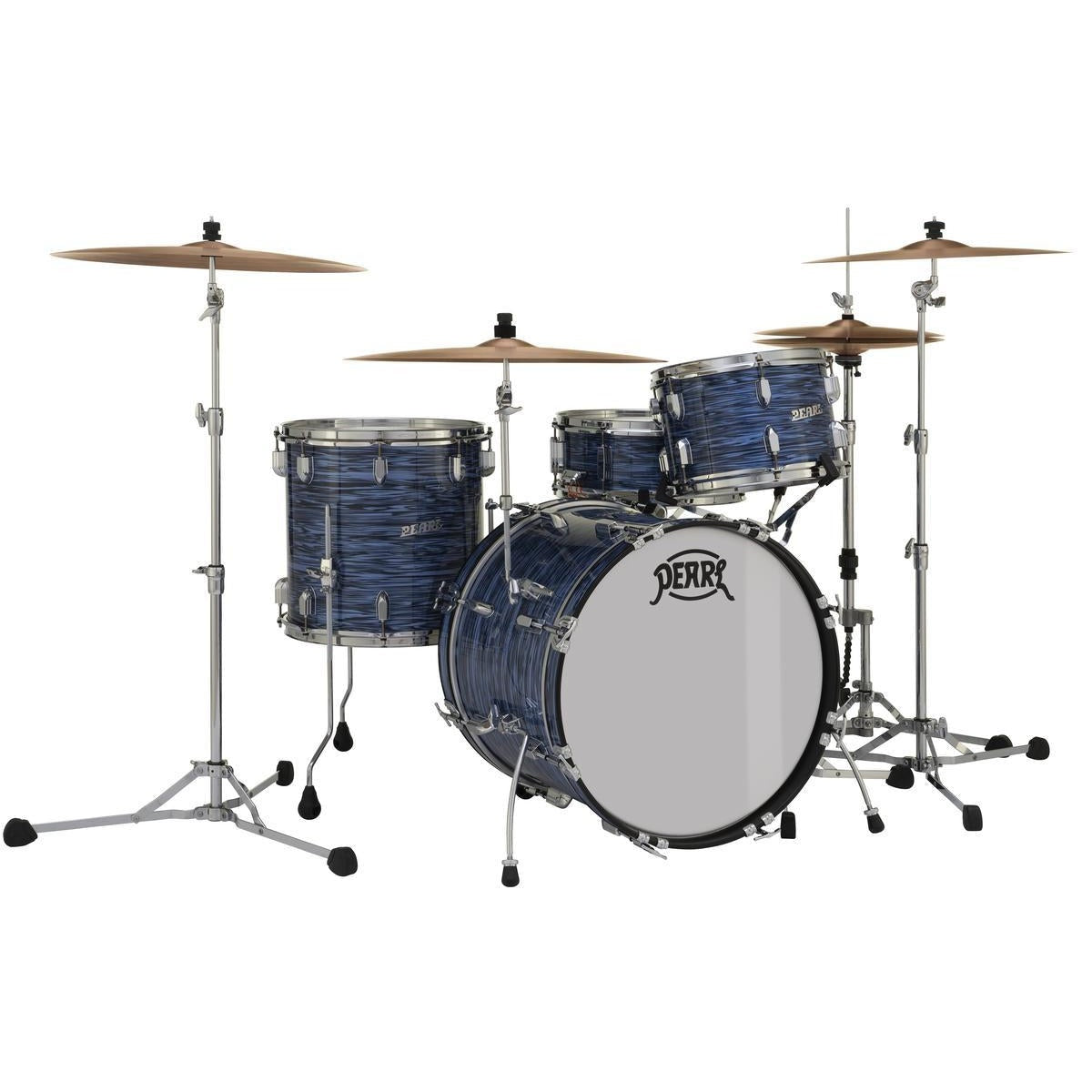 Pearl President Deluxe 3pc Drum Set 20/12/14 Ocean Ripple - Drum Center Of Portsmouth