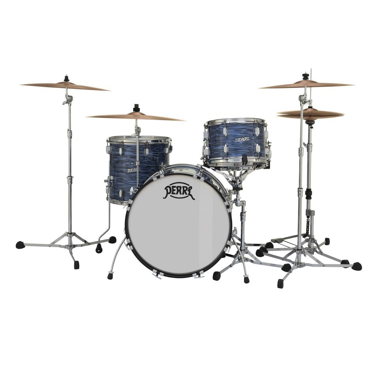 Pearl President Deluxe 3pc Drum Set 20/12/14 Ocean Ripple - Drum Center Of Portsmouth