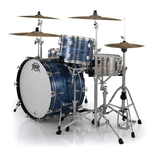 Pearl President Series Deluxe 3pc Drum Set Ocean Ripple 24/13/16 - Drum Center Of Portsmouth
