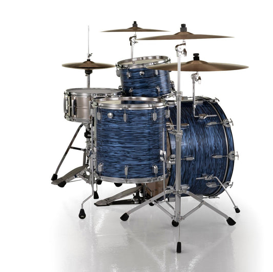 Pearl President Series Deluxe 3pc Drum Set Ocean Ripple 24/13/16 - Drum Center Of Portsmouth