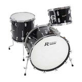 Rogers Powertone Limited Edition 3pc Drum Set Piano Black - Drum Center Of Portsmouth