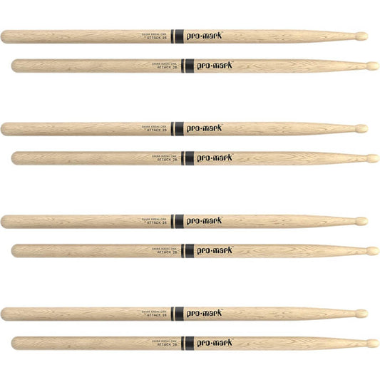 ProMark Shira Kashi Oak 2B Wood Tip Drum Stick 4-Pack - Drum Center Of Portsmouth