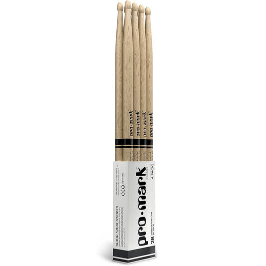 ProMark Shira Kashi Oak 2B Wood Tip Drum Stick 4-Pack - Drum Center Of Portsmouth