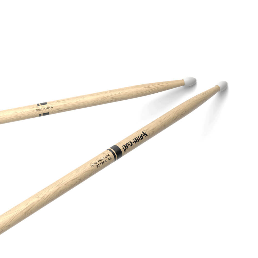 Promark Shira Kashi Oak 5B Nylon Tip Drum Stick - Drum Center Of Portsmouth