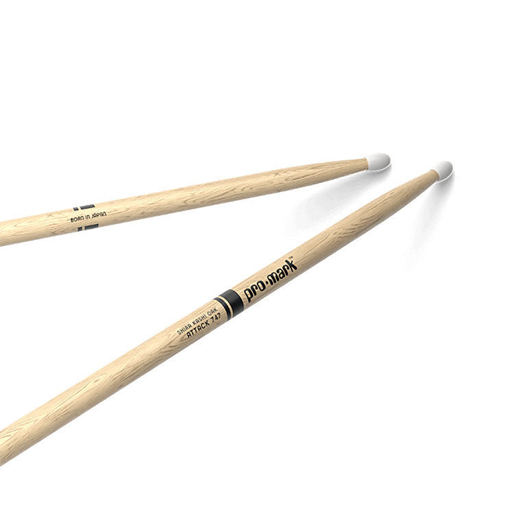 Promark Shira Kashi Oak 747 Nylon Tip Drum Stick - Drum Center Of Portsmouth