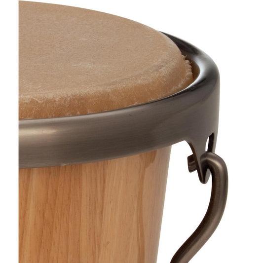 Pearl 7 & 8.5 Primero Pro Wood Bongo - Natural - Drum Center Of Portsmouth