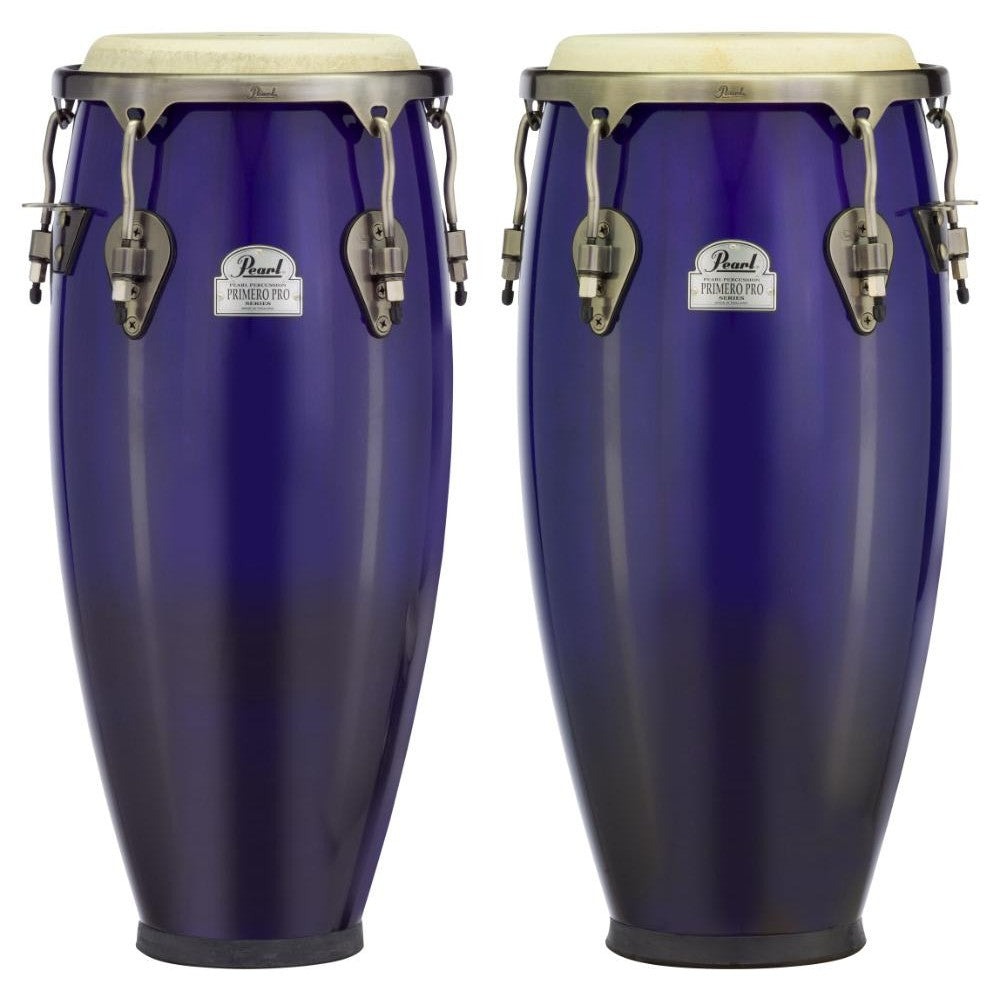 Pearl 10 & 11" Primero Pro Conga Set - Midnight Fade - Drum Center Of Portsmouth