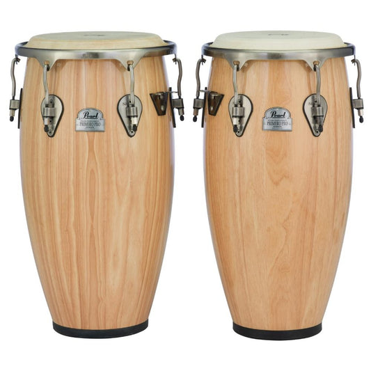Pearl 11.75 & 12.5 Primero Pro Conga Set  - Natural - Drum Center Of Portsmouth
