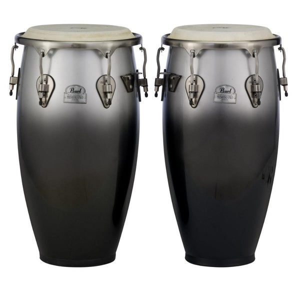 Pearl 11.75 & 12.5 Primero Pro Conga Set - Carbon Vapor