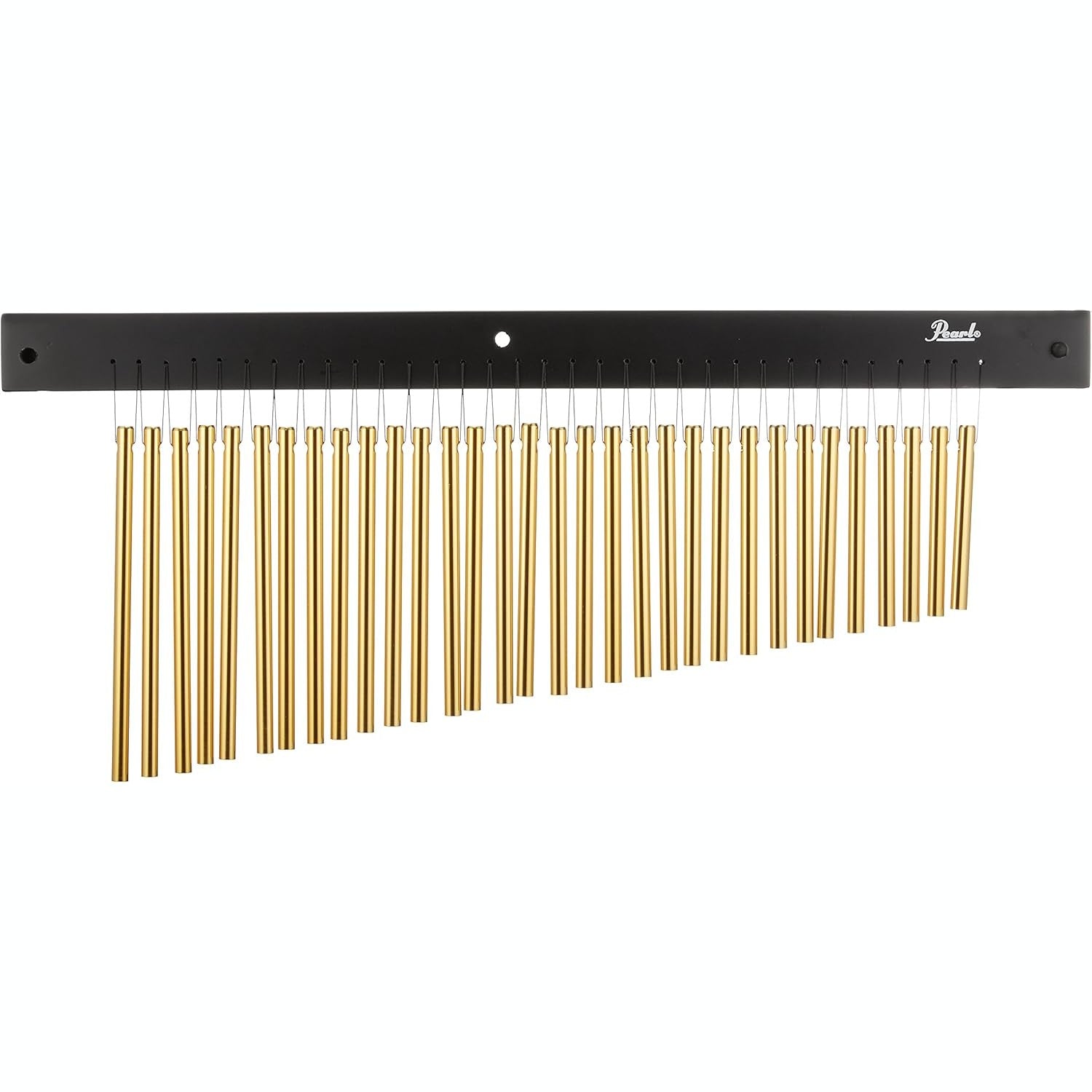 Pearl 32 Bar Gold Wind Chimes with Holder And Case - Drum Center Of Portsmouth