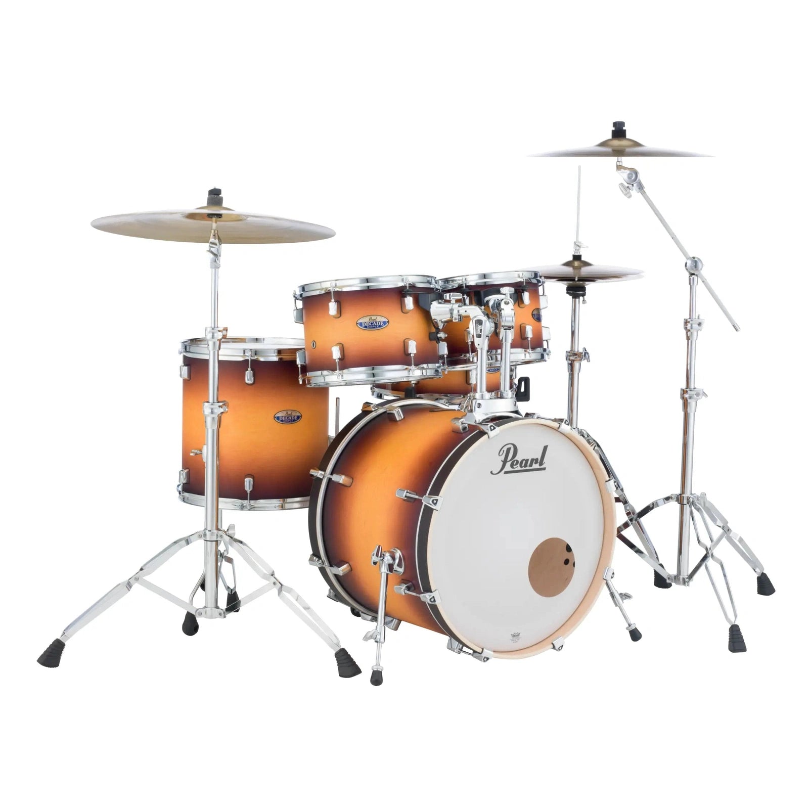 Pearl Decade Maple 5pc Drum Set w/20BD Classic Satin Amburst - Drum Center Of Portsmouth