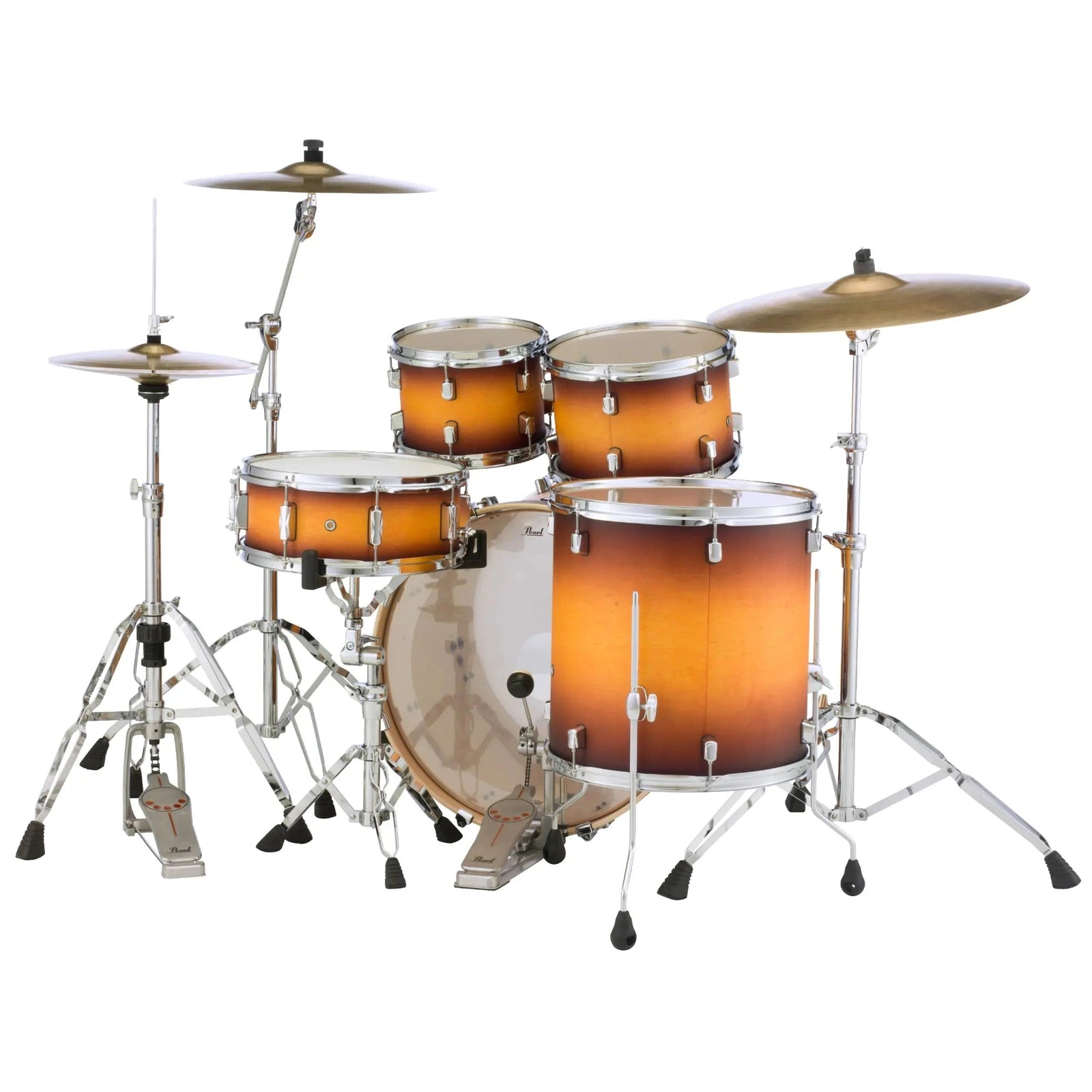 Pearl Decade Maple 5-pc. Drum Set w/22bd Classic Satin Amburst - Drum Center Of Portsmouth