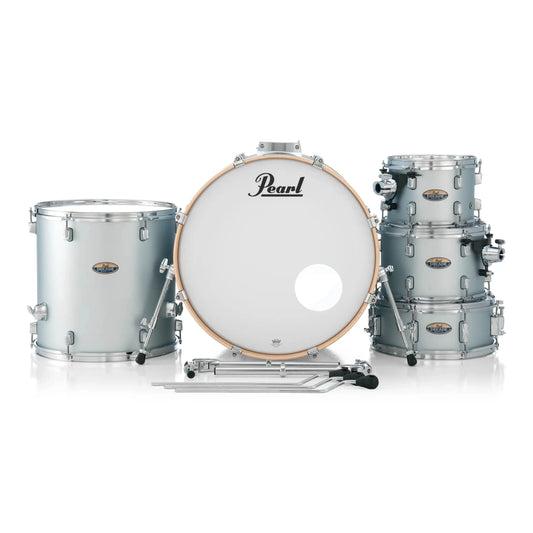 Pearl Decade Maple 5pc Drum Set w/22"BD Blue Mirage - Drum Center Of Portsmouth