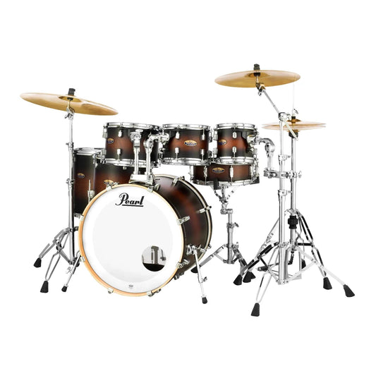 Pearl Decade Maple 7pc Drum Set Satin Brown Burst - Drum Center Of Portsmouth