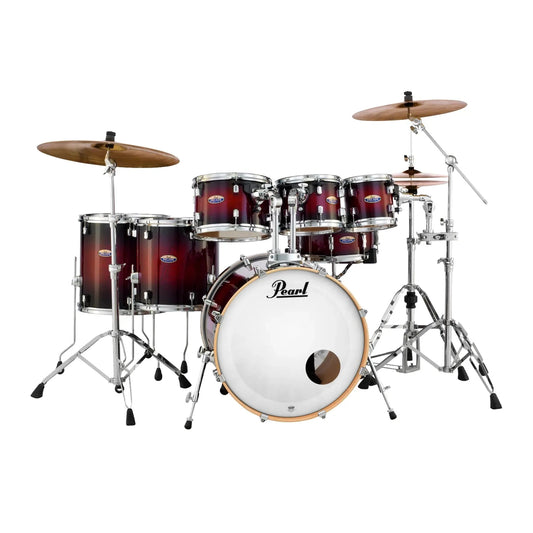 Pearl Decade Maple 7pc Drum Set Deep Red Burst - Drum Center Of Portsmouth