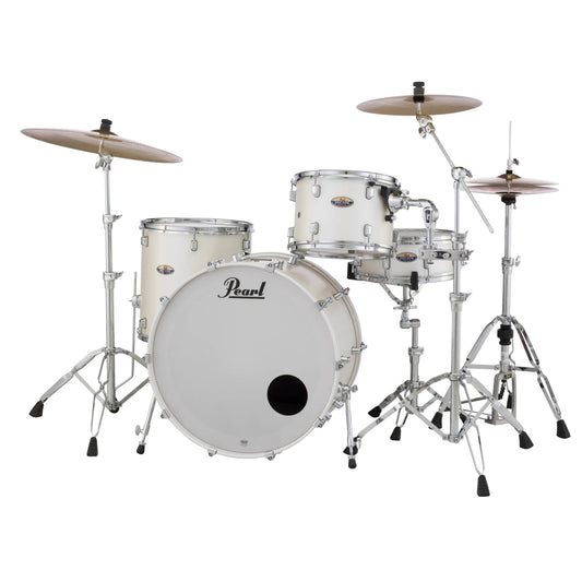 Pearl Decade Maple 3pc Drum Set White Satin Pearl - Drum Center Of Portsmouth