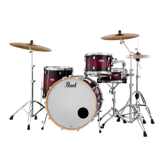 Pearl Decade Maple 3pc Drum Set Deep Red Burst - Drum Center Of Portsmouth