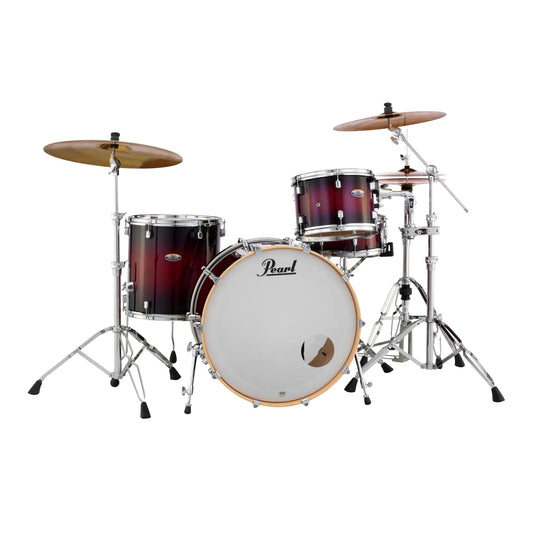 Pearl Decade Maple 3pc Drum Set Deep Red Burst - Drum Center Of Portsmouth