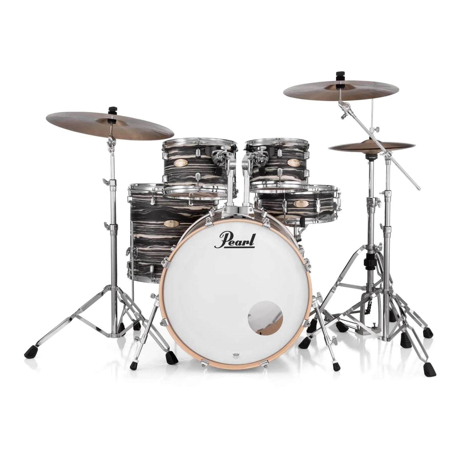 Pearl Decade Maple 5pc Drum Set Black Satin Marble - Drum Center Of Portsmouth