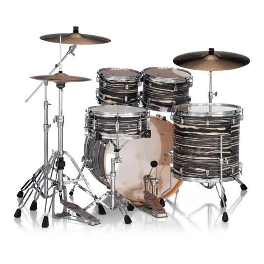 Pearl Decade Maple 5pc Drum Set Black Satin Marble - Drum Center Of Portsmouth