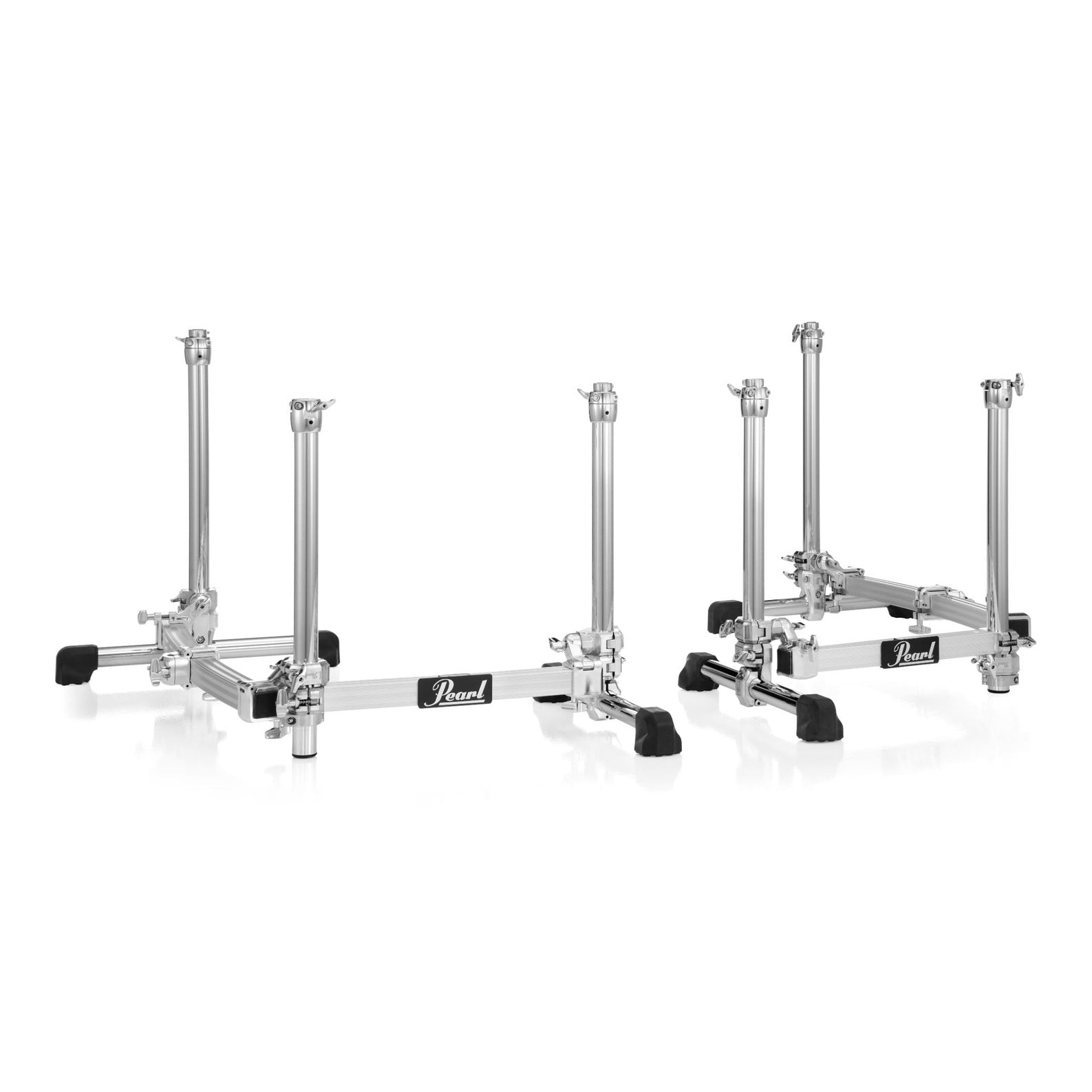 Pearl DR564C Icon Twin Low-Rise Curved Folding Side Racks - Drum Center Of Portsmouth