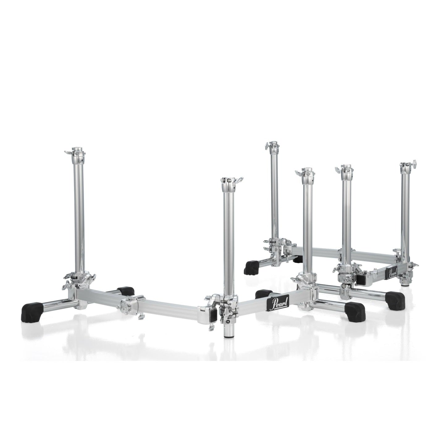 Pearl DR564C Icon Twin Low-Rise Curved Folding Side Racks - Drum Center Of Portsmouth