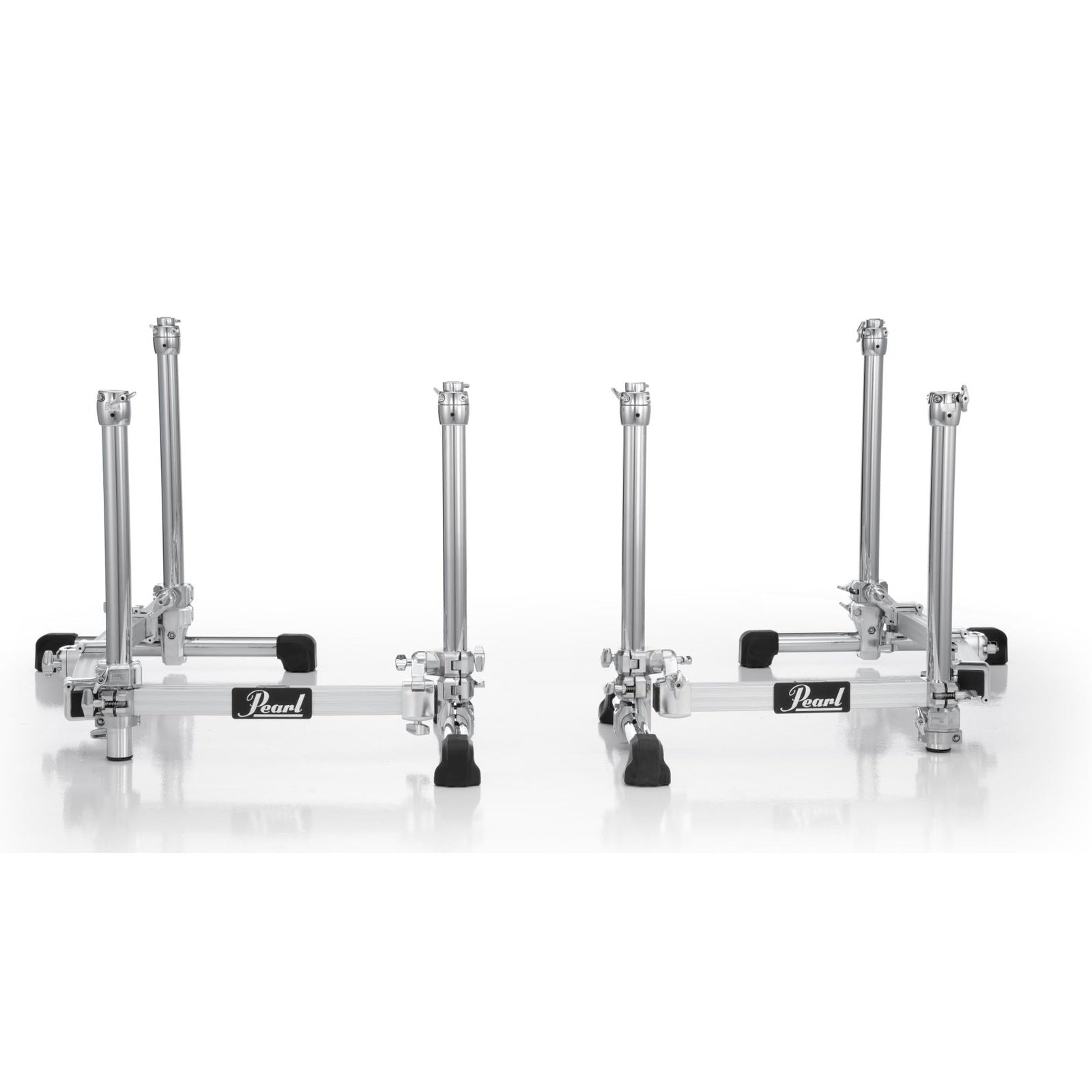 Pearl DR564C Icon Twin Low-Rise Curved Folding Side Racks - Drum Center Of Portsmouth