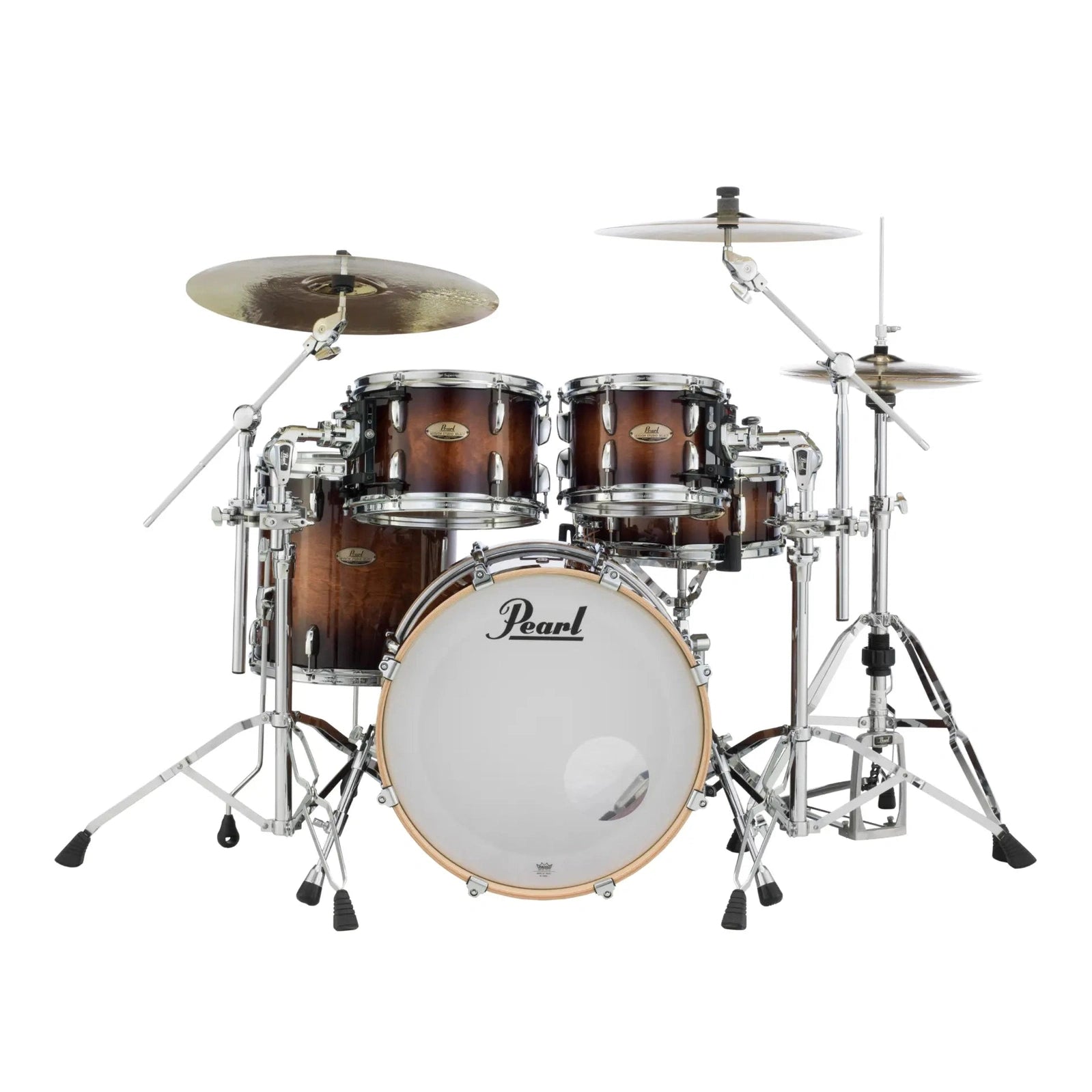 Pearl Session Studio Select 4pc Drum Set 20/10/12/14 Gloss Barnwood Brown - Drum Center Of Portsmouth