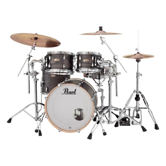 Pearl Session Studio Select 4pc Drum Set w/20"BD Black Satin Ash - Drum Center Of Portsmouth