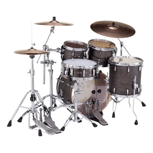 Pearl Session Studio Select 4pc Drum Set w/20"BD Black Satin Ash - Drum Center Of Portsmouth