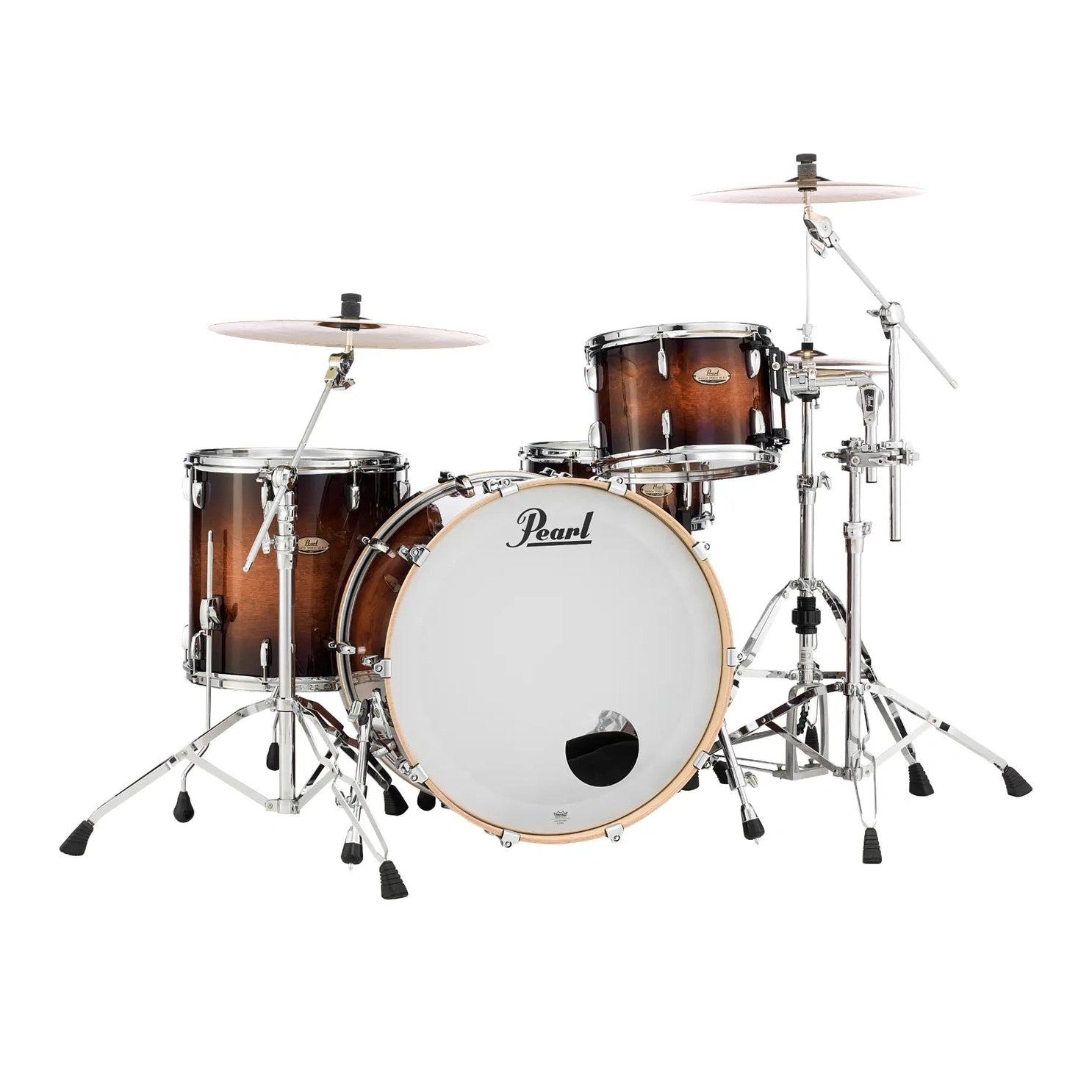 Pearl Session Studio Select 3pc Drum Set 24/13/16 Gloss Barnwood Brown - Drum Center Of Portsmouth