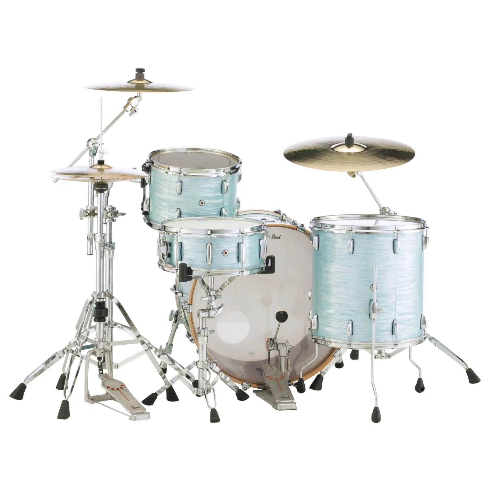 Pearl Session Studio Select 3pc Drum Set 24/13/16 Ice Blue Oyster - Drum Center Of Portsmouth