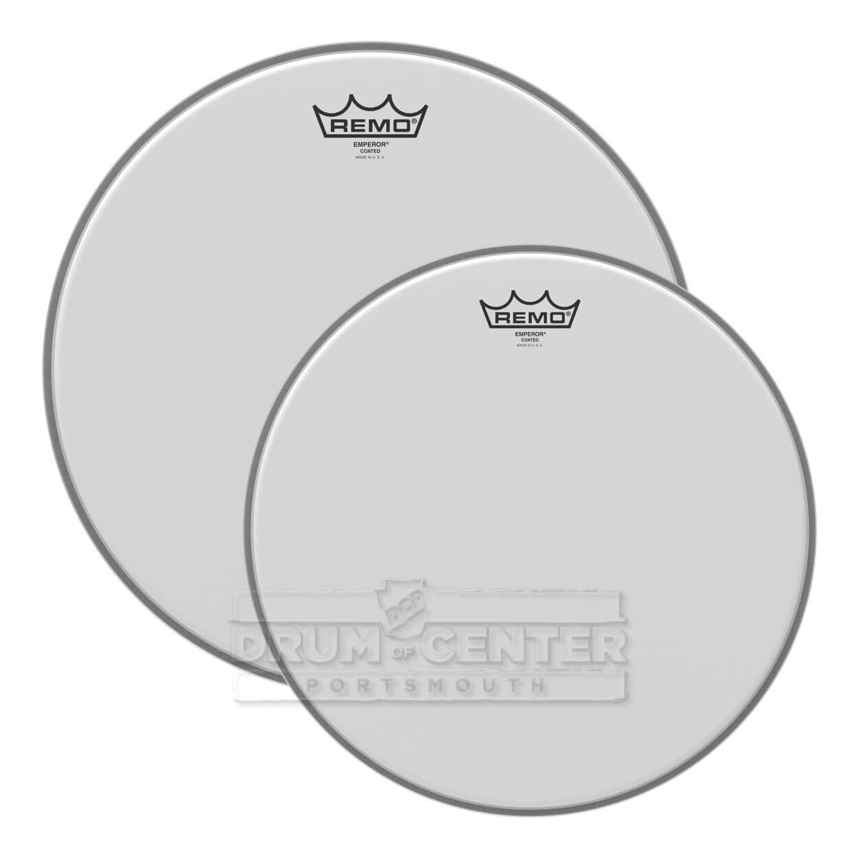 Remo 2-Head Tom Pack - Emperor Coated 14"/16" - Drum Center Of Portsmouth