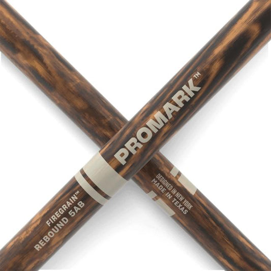ProMark Rebound 5AB FireGrain Acorn Tip Drum Stick-2