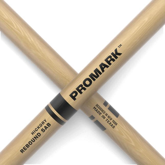 ProMark Rebound 5AB Hickory Acorn Wood Tip Drum Stick-3