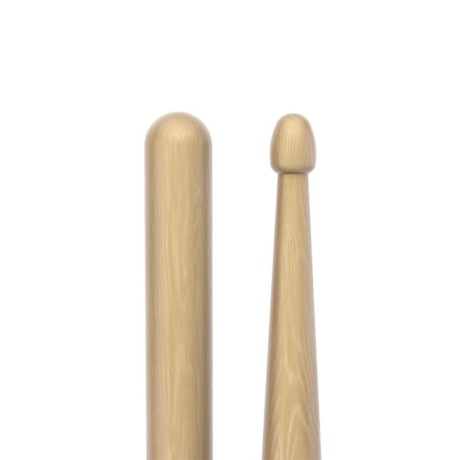 ProMark Rebound 5AB Long Hickory Acorn Wood Tip Drum Stick-1