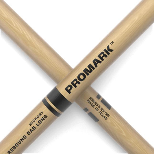 ProMark Rebound 5AB Long Hickory Acorn Wood Tip Drum Stick-3