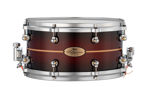 Pearl Reference One Snare Drum 13x6.5 Red Burst Stripe - Drum Center Of Portsmouth