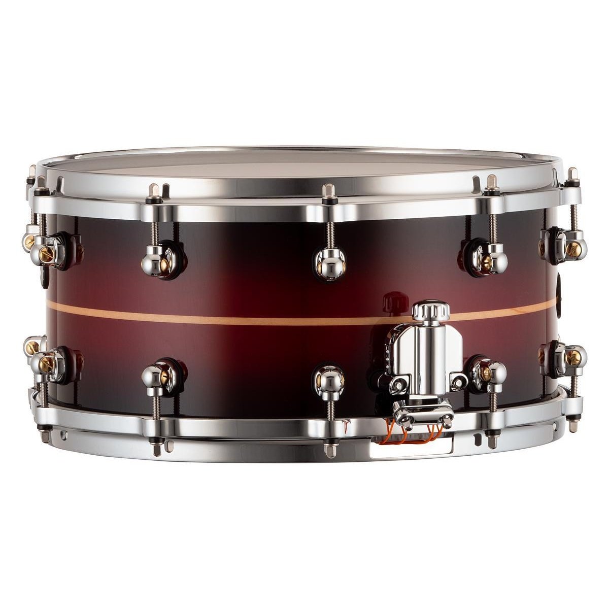 Pearl Reference One Snare Drum 14x6.5 Red Burst Stripe - Drum Center Of Portsmouth