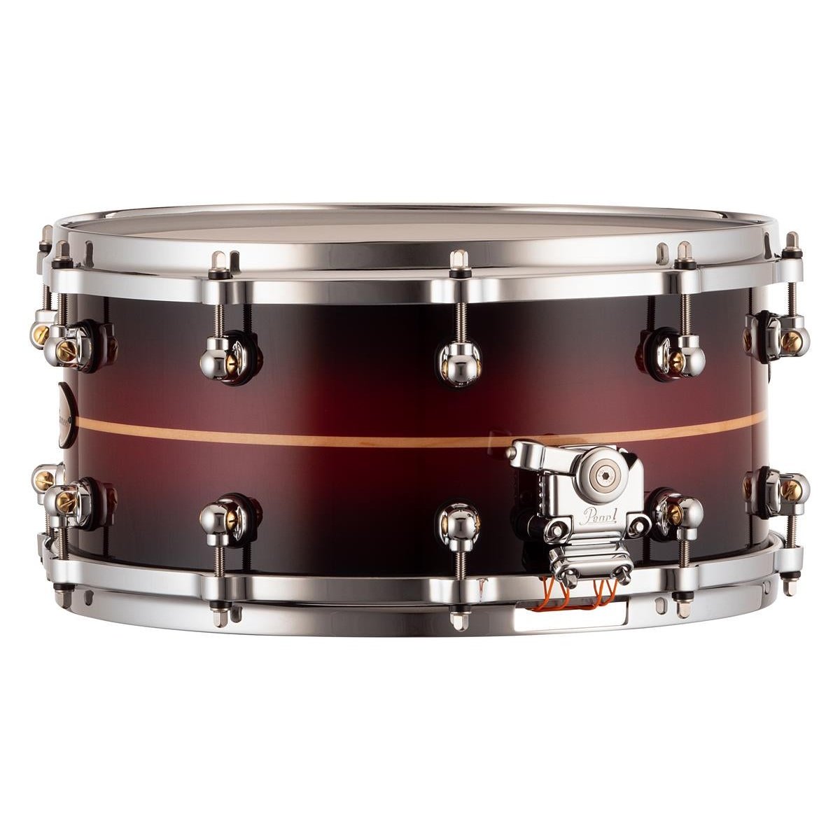 Pearl Reference One Snare Drum 14x6.5 Red Burst Stripe - Drum Center Of Portsmouth