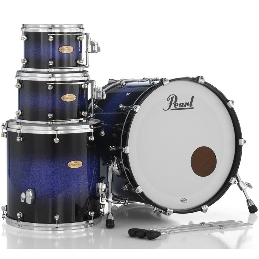 Pearl Reference One 4pc Drum Set w/22x16BD w/L-Bracket R2 Mounts Purple Craze II - Drum Center Of Portsmouth