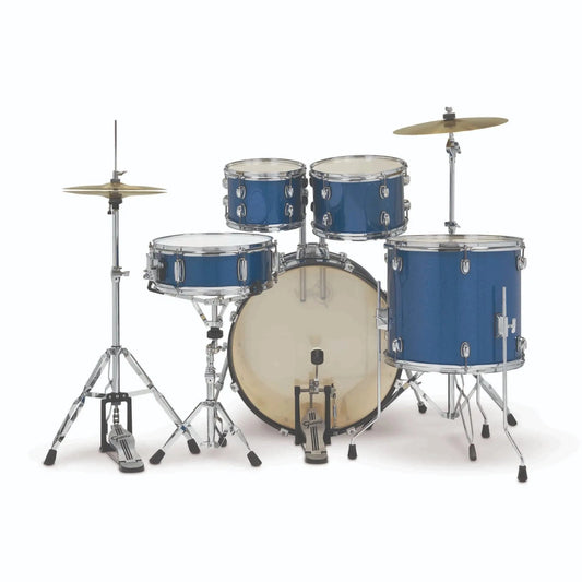 Gretsch Renegade 5pc Drum Set Blue Sparkle w/Hw & Cymbals - Drum Center Of Portsmouth